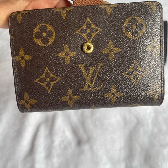 Authentic Louis Vuitton Brown Agenda Pm Monogram Lv Vintage Wallet - Picture 11 of 17